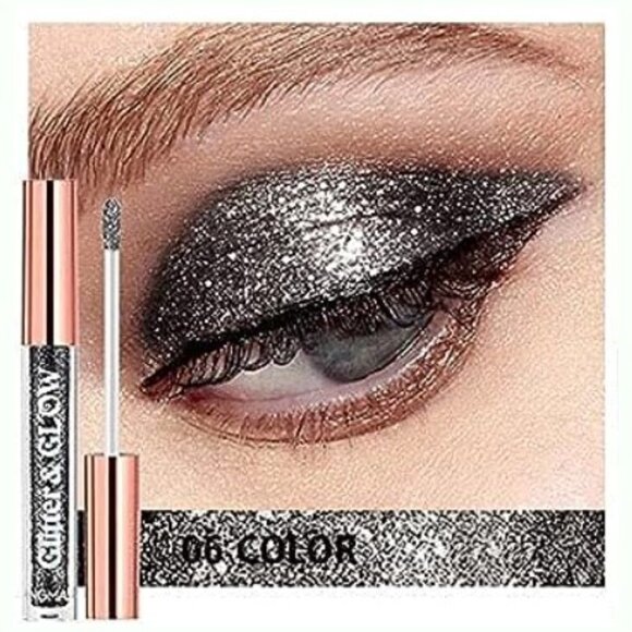 Shimmer Smokey Eyes Liquid Eyeshadow Metallic Matte Color Changing Quick Dry - Picture 9 of 16
